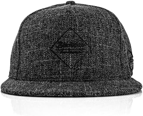 Blackskies Snapback Hat | גברים נשים פרמיום בייסבול אבא 5 פאנל סטרפבק היפ הופ צמר זמש עירוני גודל
